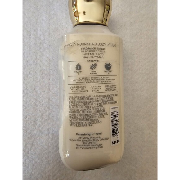 Bath and Body Work SWEATER WEATHER Body Lotion 8 fl oz / 236mL * NEW * - Picture 6 of 7